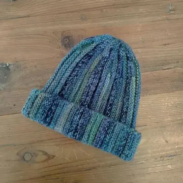 핸드메이드 니트 모자 손뜨개질