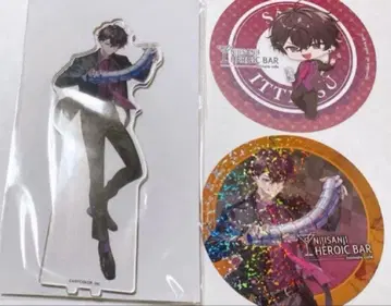 니지산지 사에키 잇테츠 애니메이트 카페 아크릴 스탠드 특전 코스터