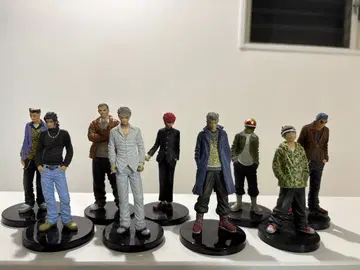 갱킹 피규어 9개 세트