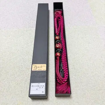 새상품급 허리띠 화옥 오다마키 2