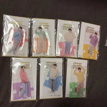 나니와단시 아크릴 스탠드 '22 봄 7개 세트