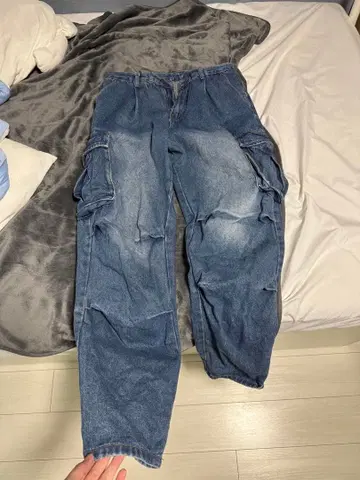 한국 브랜드 dimitri black 카고진스