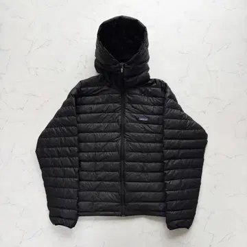 파타고니아 다운 스웨터 후디 다운 자켓 FA12 블랙 L