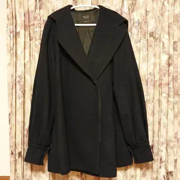 UNITED TOKYO 울 코트 사이즈 1 네이비 일본제 울 100%