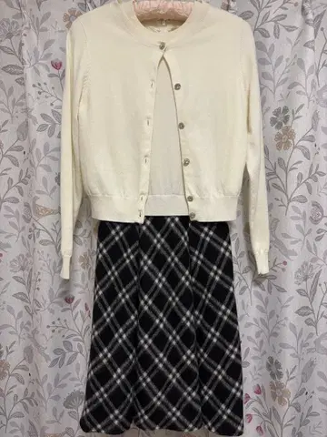 Apuweiser-riche 체크 무늬 원피스 사이즈 2