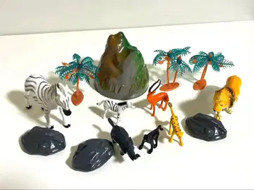 사파리 동물 피규어 세트 7개