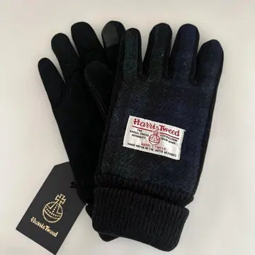 [ 미사용 ] 해리스 트위드 장갑 남성용 시마무라 Harris Tweed