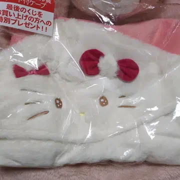 산리오 키티 뽑기 라스트 원상 후드 부착 케이프