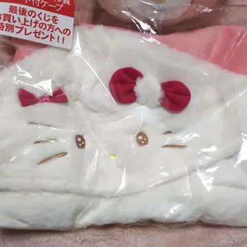 산리오 키티 뽑기 라스트 원상 후드 부착 케이프