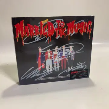 SHINee Married to the Music 4집 친필 사인입