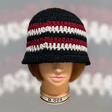 323 버킷햇 손뜨개질 구제 의류 레어 크로셰 모자 크러셔 모자