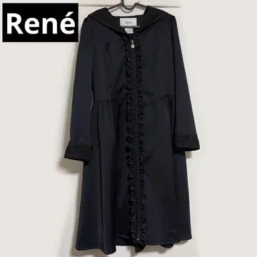 Rene 루네 후디 라인 스프링 코트 네이비 블랙 계열