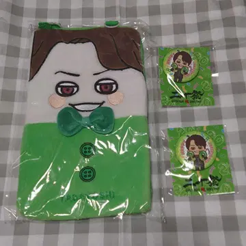 오쿠라 타다요시 응원봉 파우치 & 캔뱃지