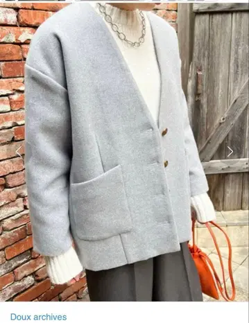 [ DOUX ARCHIVES ] 두 아카이브 노카라 코쿤 코트 그레이