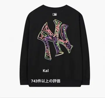 MLB 페이즐리 로고 반팔 티셔츠