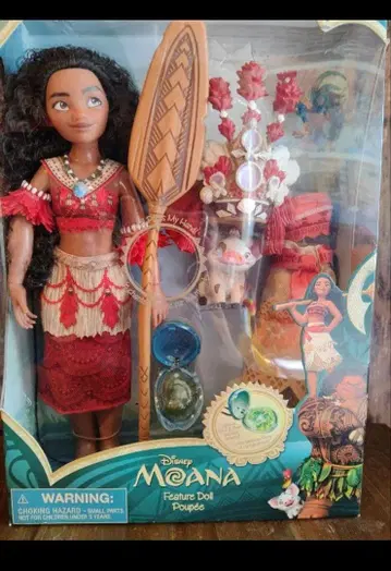 모아나 싱잉돌 디즈니 스토어 당시 물품