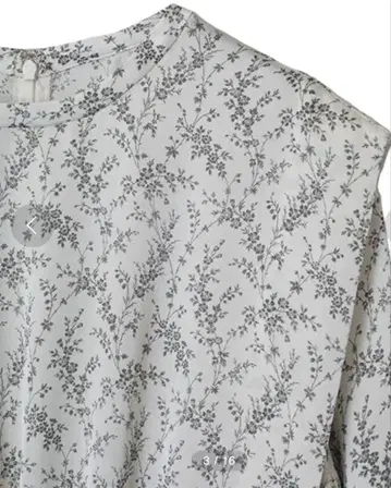 CLANE 꽃무늬 긴팔 롱 원피스