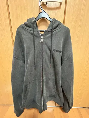 SupplieR 그레이 후드티 L 사이즈