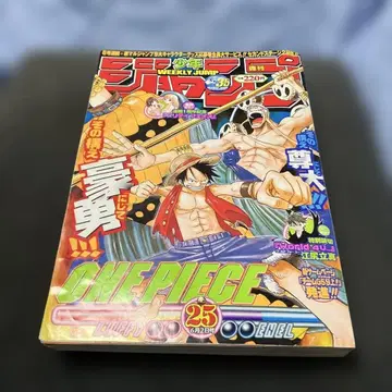 주간 소년 점프 2003년 6월 2일 25호 원피스 표지