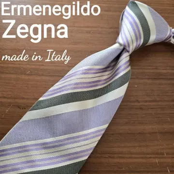새상품급 Ermenegildo Zegna 넥타이 이탈리아제 실크 100%