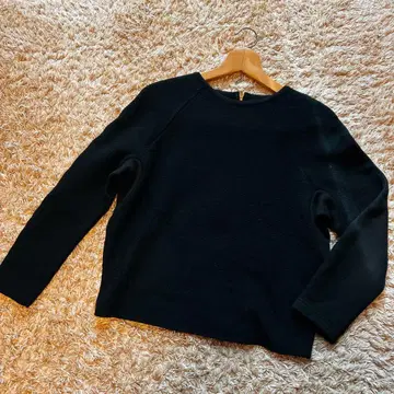 [ 새상품급 ] 리스트와르 스레 페테 블랙 콤비 니트