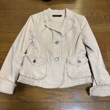 Calvin Klein Jeans 베이지 테일러드 자켓