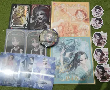 제5인격 IdentityV 묶음 판매 색지, 캔뱃지, 카드