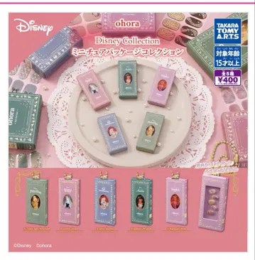 ohora 디즈니 컬렉션 미니어처 패키지 4개 세트