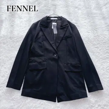 [ 새상품 ] FENNEL 페넬 테일러드 자켓 블랙 야마다야 블랙