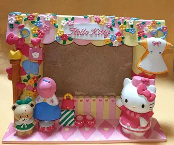 키티 타이니참 사진 프레임 산리오 사진 액자