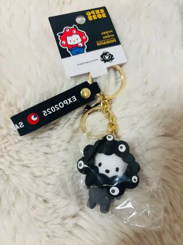 오사카 간사이 만박 먀쿠먀쿠 산리오 변신 키링 블랙