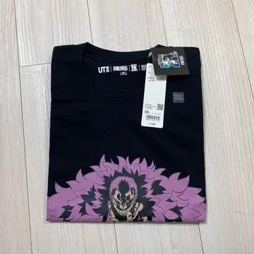 새상품 택 포함 유니클로 ONEPIECE UT 도플라밍고 25주년 XXL