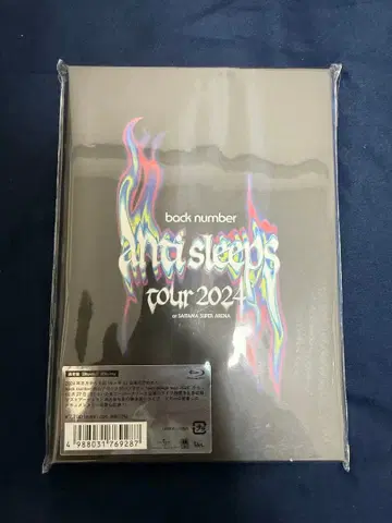 back number anti sleeps tour 2024 블루레이