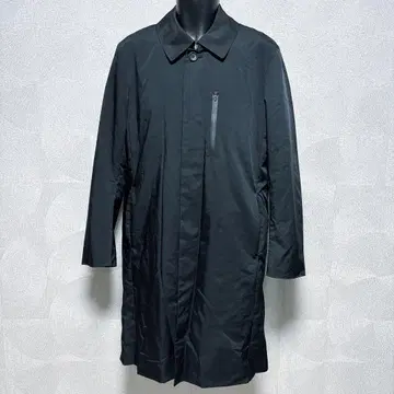 새상품급 PERSON'S 퍼슨즈 코트 다운 라이너 포함 무지 L 블랙