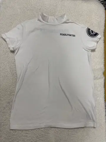 PEARL GATES 화이트 하이넥 셔츠 사이즈 1