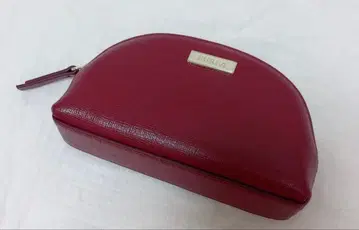 FURLA 버건디 가죽 파우치
