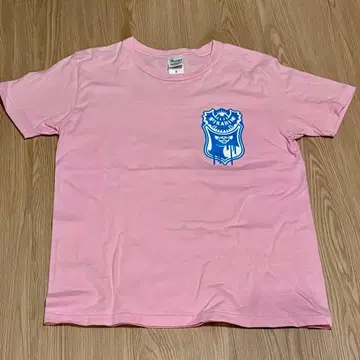 시이나 히카리 마계인 T셔츠 핑크
