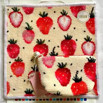 미사용 새상품 러브러리 스트로베리 도트 세트 페이러 러브러리