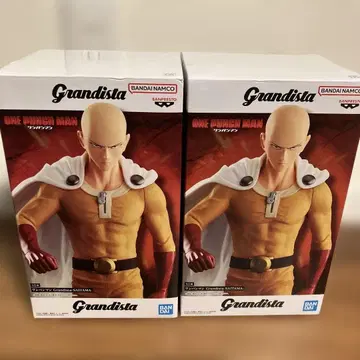 Grandista 원펀맨 사이타마 피규어 2개 세트