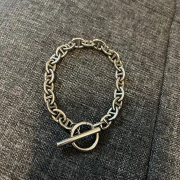 13 Lue 실버 체인 팔찌