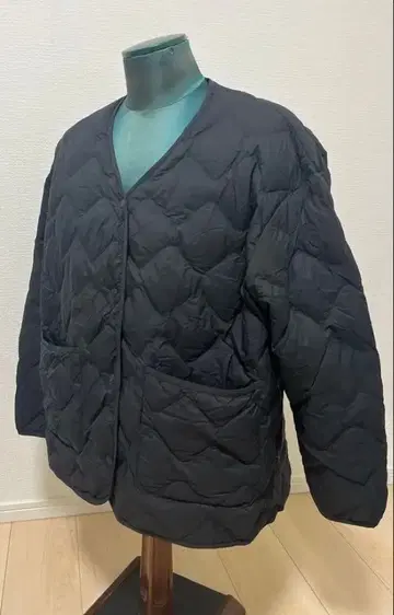 [ 새상품급 ] 유니클로 울트라 라이트 다운 릴랙스 자켓 블랙 XL