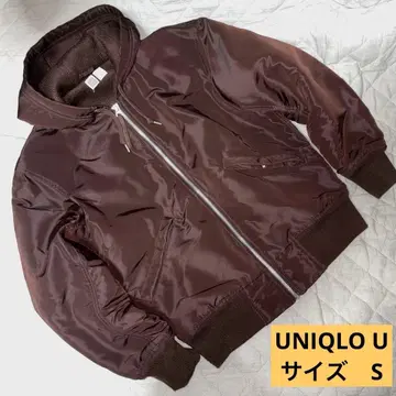 밀리터리 후디드 블루종 uniqlo u 2018 S