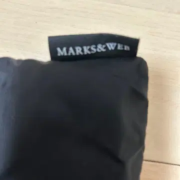 MARKS&WEB 블랙 에코백
