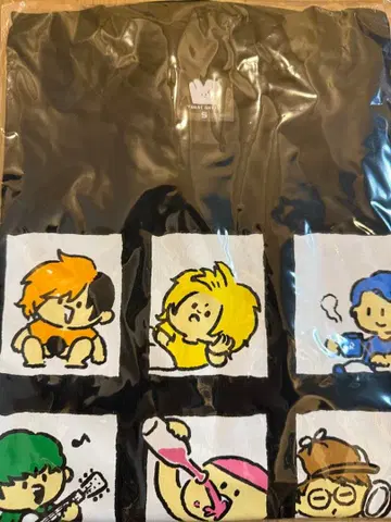 도카이 온에어 T셔츠 life 블랙 S사이즈