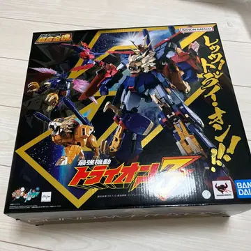 개봉품 최강기동 트라이온3 초합금혼 피규어