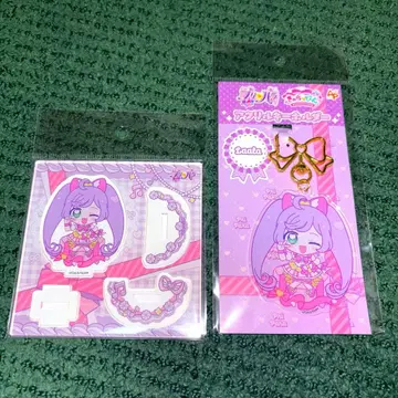 프리파라 캬라핀 라라 아크릴 키링 아크릴 스탠드 세트