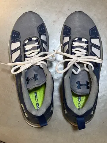 언더아머 트레이닝 슈즈 그레이/네이비