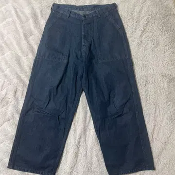 Lee 리 데님 청바지 베이커 팬츠 청바지 와이드 팬츠 W30