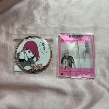 블루 록 블루 록 치기리 효마 벌스데이 아크릴 스탠드 캔뱃지