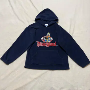디즈니 후드티 네이비 플리스 L 사이즈 구제 의류